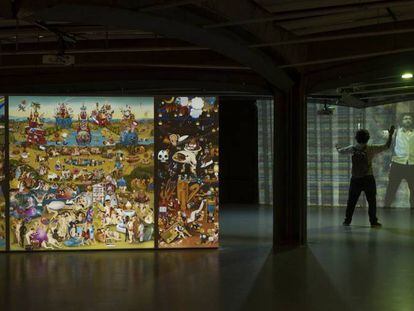 La exposición en São Paulo, Brasil.