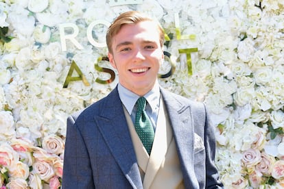 Rocco Ritchie en las carreras de caballos de Ascot en 2018.