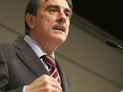 El ministro de Trabajo, Valeriano Gómez, en una foto de archivo.