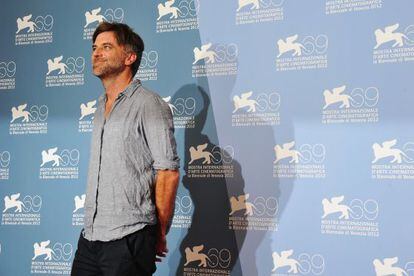 El director Paul Thomas Anderson en la presentaci&oacute;n de &#039;The Master&#039;, en Venecia.