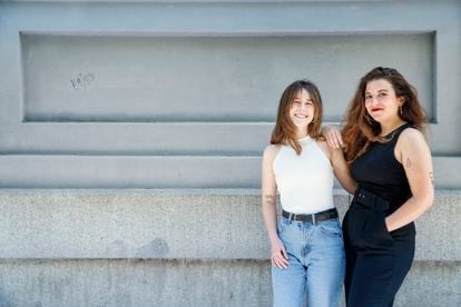 Las instagramers del clima Climabar, Carmen Huidobro y Belén Hinojar (de negro).