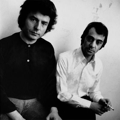 Enrique Morente y Pepe Habichuela, fotografiados por el productor Mario Pacheco en 1977.