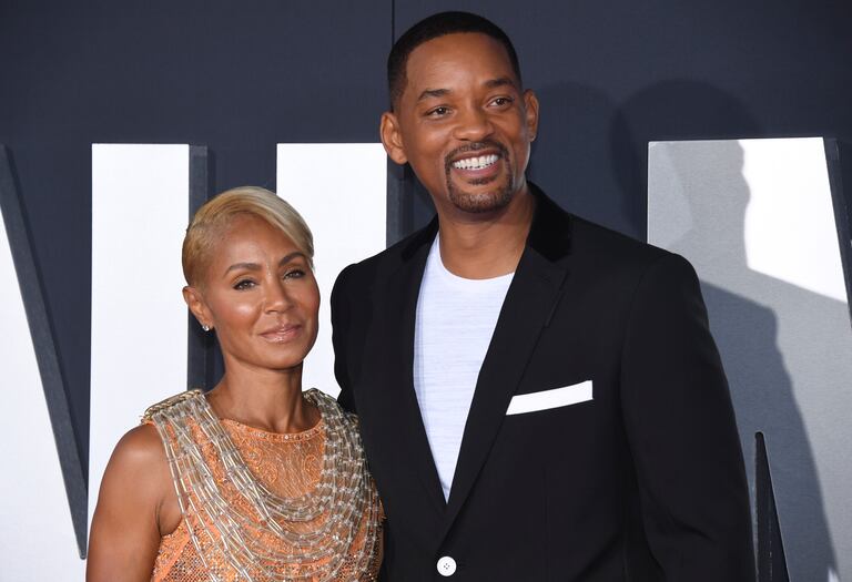 Jada Pinkett Smith y Will Smith, en octubre pasado.