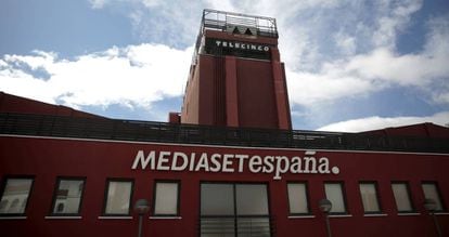 Sede de Mediaset España, en Madrid. 
