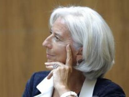 La directora del FMI, Christine Lagarde.