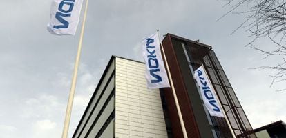 Sede central de Nokia en Espoo, Finlandia.