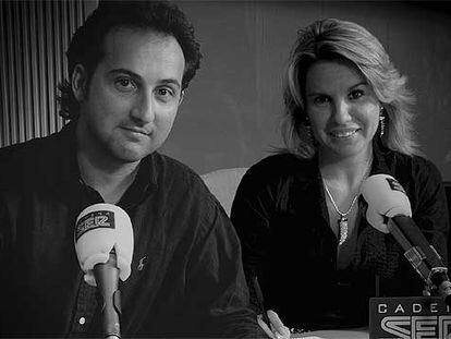 Iker Jiménez y Carmen Porter, responsables del programa <i>Milenio 3, </i>de la cadena SER.