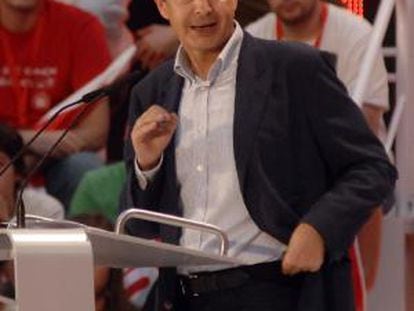 Rodríguez Zapatero, en el mitin de A Coruña.