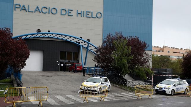 23/03/20. (DVD 994). Palacio de Hielo en Madrid, que va a ser utiliizado como morgue a causa de la pandemia de coronavirus.
Jaime Villanueva.