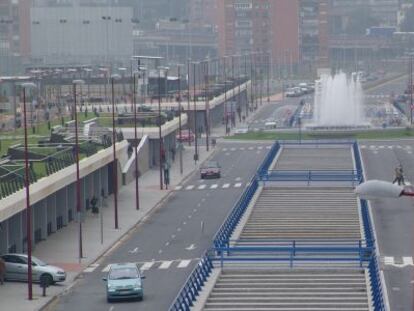 Parque centro comercial Megapark Barakaldo.