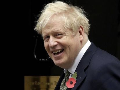 El primer ministro de Reino Unido, Boris Johnson.