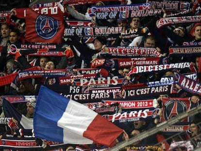 Aficionados del PSG. 