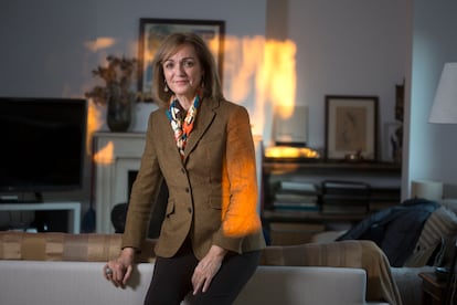 Cristina Morató, fotografiada en su casa de Madrid el 15 de diciembre.
