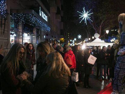 La Shopping Night en el paseo de Gràcia el año pasado.