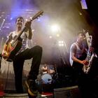 Los chicos de la M.O.D.A. en su actuación en Madrid en la Joy.