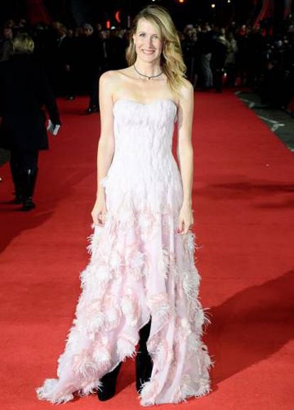 Laura Dern, en el estreno de Star Wars en Londres.