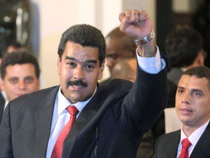 Maduro, tras la reuni&oacute;n.