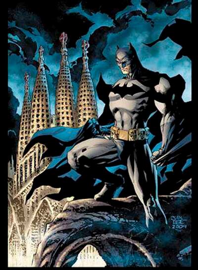 Portada de Jim Lee para <i>Batman en Barcelona</i>, <b>que publicarán DC y Planeta</b>