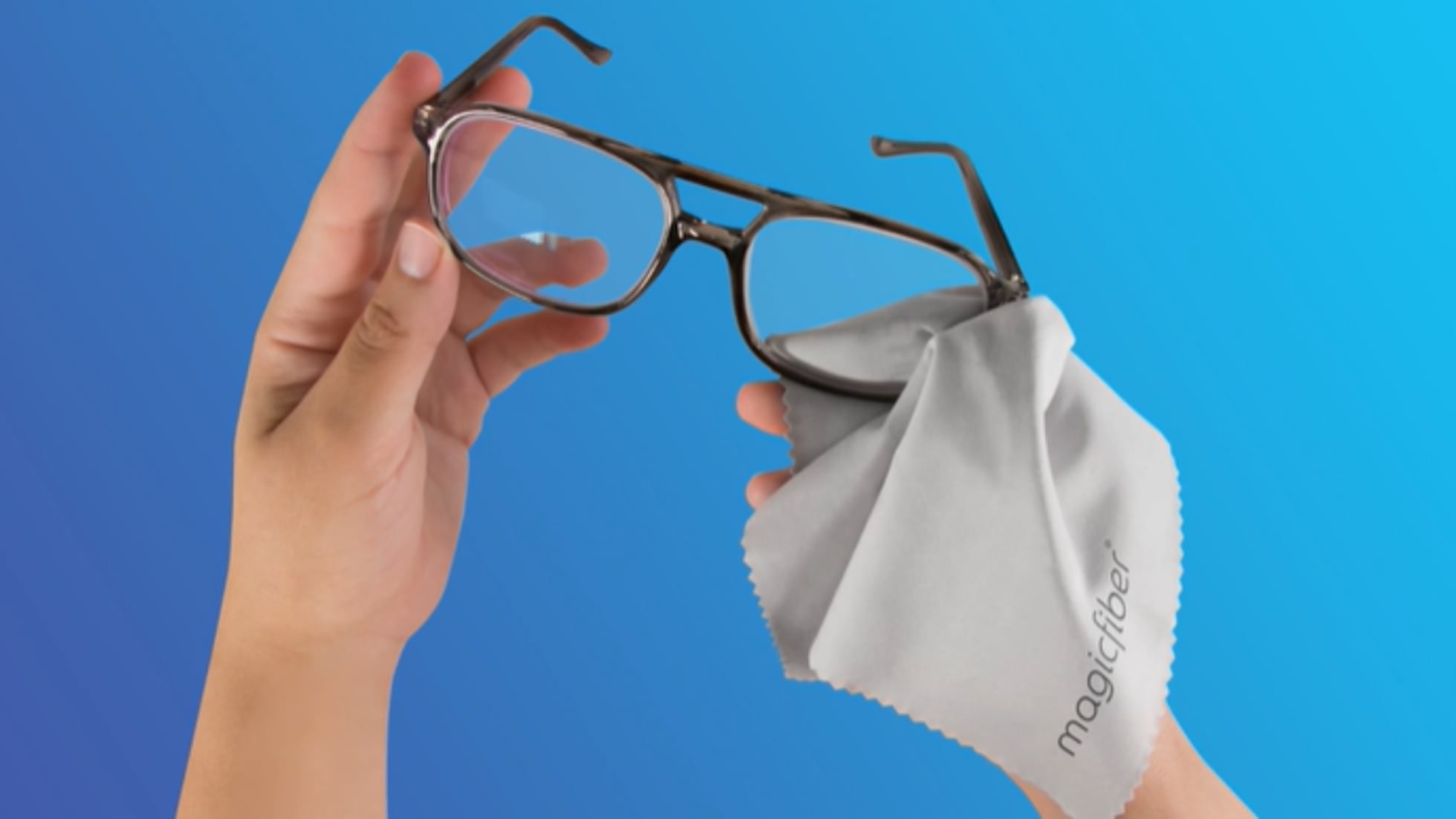 Paño de limpieza para anteojos Paño limpiador Gafas secas Limpia limpia  Toallita reutilizable