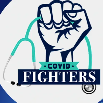 Logo de la asociación CovidFighters.
