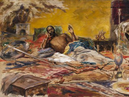 'Descanso del guerrero' (1878), de Antonio Fabrés.