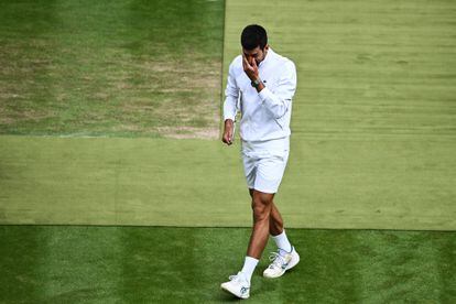 Novak Djokovic, ante la victoria de Alcaraz: “No esperaba que jugara tan bien en hierba” 