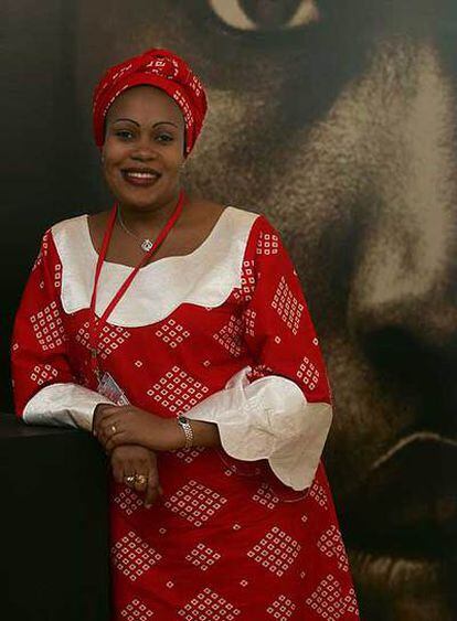 Marie Ange Mushobekwa, periodista.