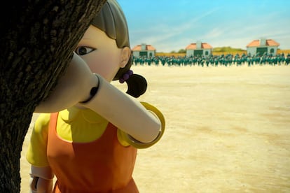 Una escena de la serie de Netflix 'El juego del calamar'