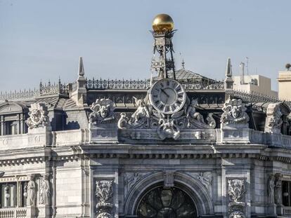 Fachada del Banco de España.