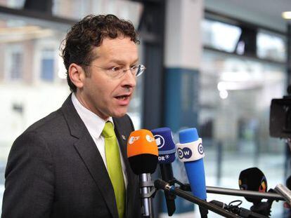 El presidente del Eurogrupo, Jeroen Dijsselbloem. 