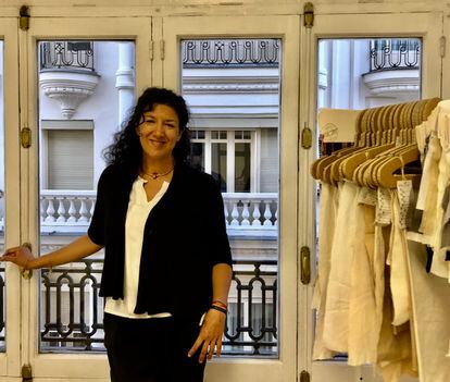 Gema Gómez es la responsable de Slow Fashion Next, una plataforma de formación y divulgación sobre moda sostenible que nació hace diez años.