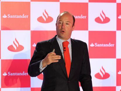 Juan Manuel Cendoya, nuevo vicepresidente de Santander Espa&ntilde;a.