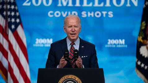 El presidente Joe Biden, el pasado 21 de abril en la Casa Blanca.