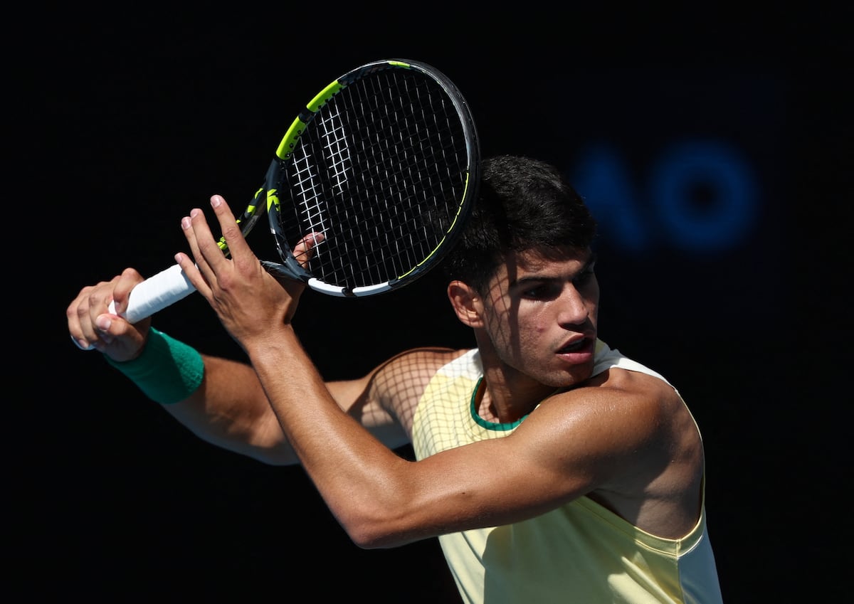 Open de Australia 2024: Alcaraz salva un día de claroscuros contra Sonego | Tenis | Deportes