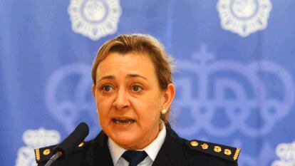 Archive image of the commissioner Estibaliz Palma, dismissed from her post last March for her comments at a dinner.
