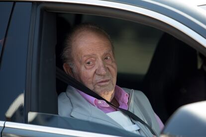 Juan Carlos I abandonaba, en agosto de 2019, el hospital madrileño en el que fue operado del corazón.
