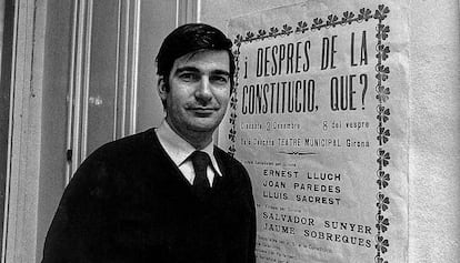 Ernest Lluch, en una imatge del 1979.