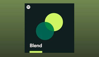 Logo de Spotify Blend