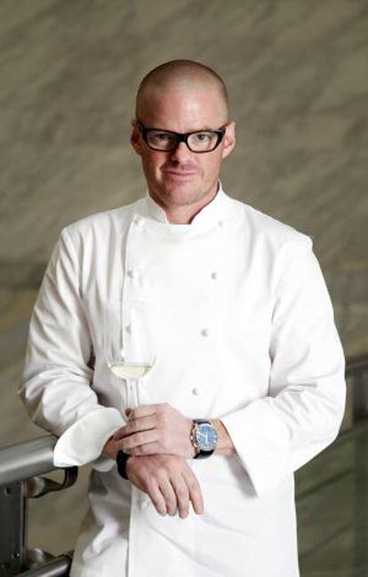 Heston Blumenthal, fotografiado en Madrid Fusi&oacute;n. 