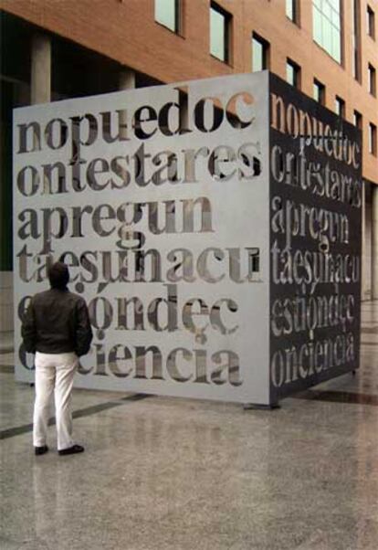 Obra de Liam Gillick, para Alcobendas (Madrid).