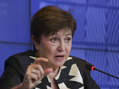 La directora gerente del Fondo Monetario Internacional, Kristalina Georgieva.