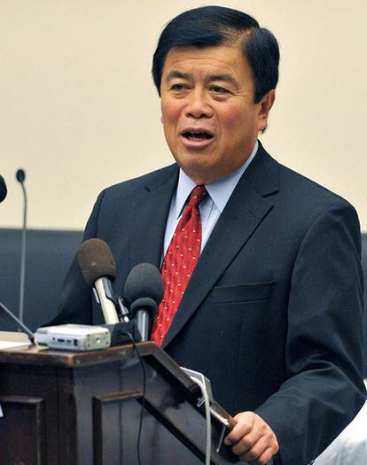 El congresista David Wu, en una conferencia en diciembre de 2010 en Washington.