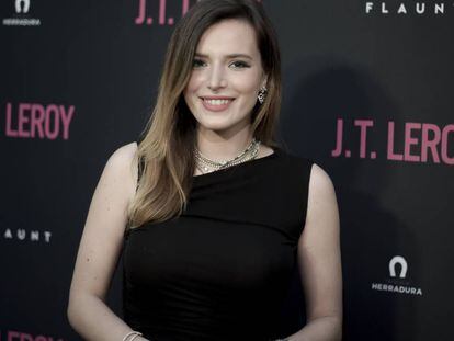 La actriz Bella Thorne, en Hollywood, en abril.