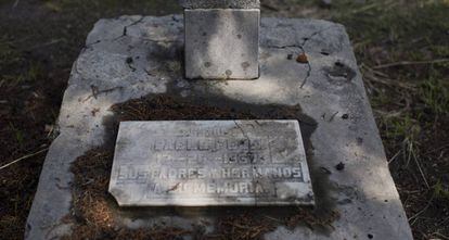 Tumba de Pablo Félix en el Panteón Sanctorum en la Ciudad de México