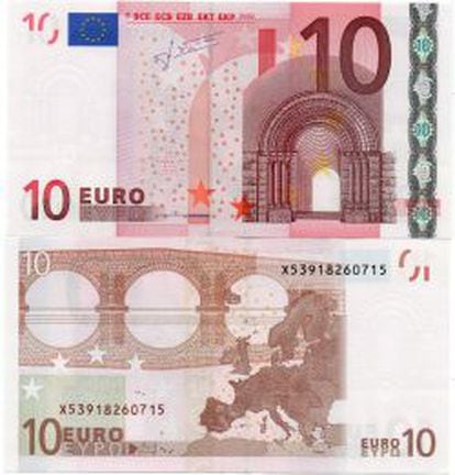 El nuevo billete de 10 euros entrará en circulación en septiembre, Actualidad