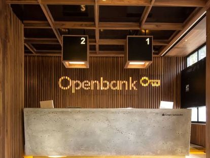 Oficina de Openbank en una imagen de archivo.