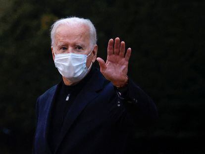 Joe Biden, este sábado en Wilmington, Delaware.