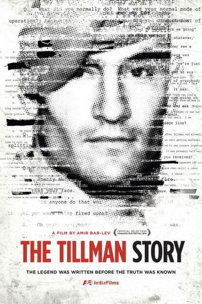 Cartel del documental 'The Tillman Story', presentado en el Festival Silverdocs