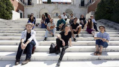 Creadores participantes en el programa de becas de la Casa Velázquez.