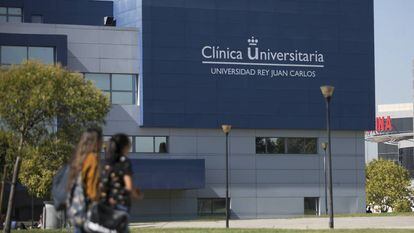 La Clínica Universitaria-Universidad Rey Juan Carlos, en Alcorcón.  